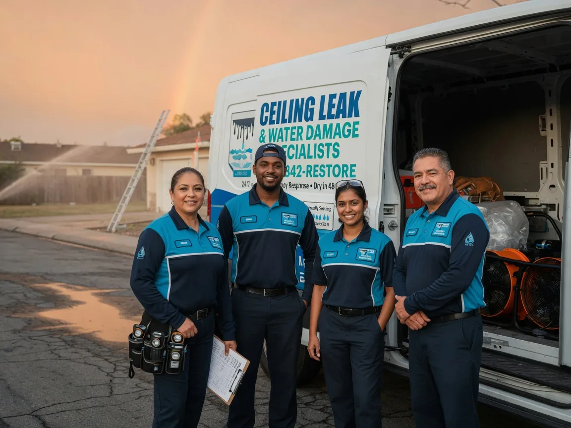 Ceiling Leak Cleanup company in Hustisford, WI