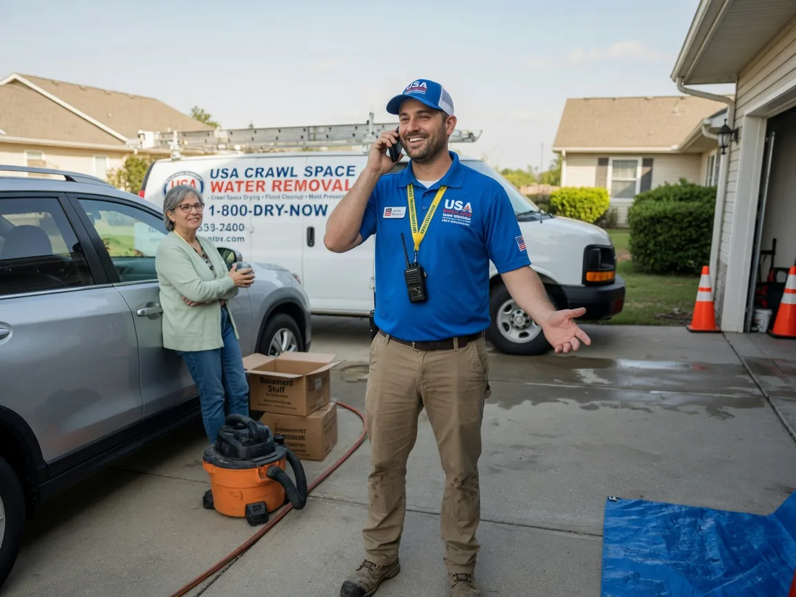 Crawl Space Water Removal Hustisford, WI FAQs
